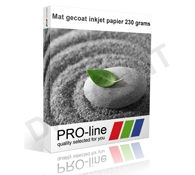 Mat gecoat inkjet papier 230 gram