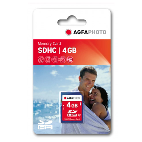 AgfaPhoto SDHC Memorycard 4 GB AgfaPhoto SDHC Memorycard 4 GB