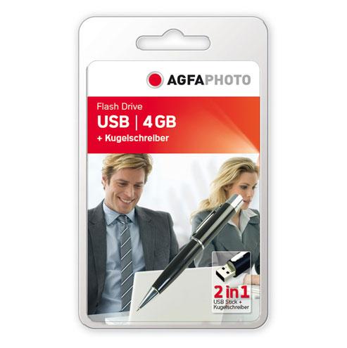 USB PEN 4 GB (Pen & USB in één)