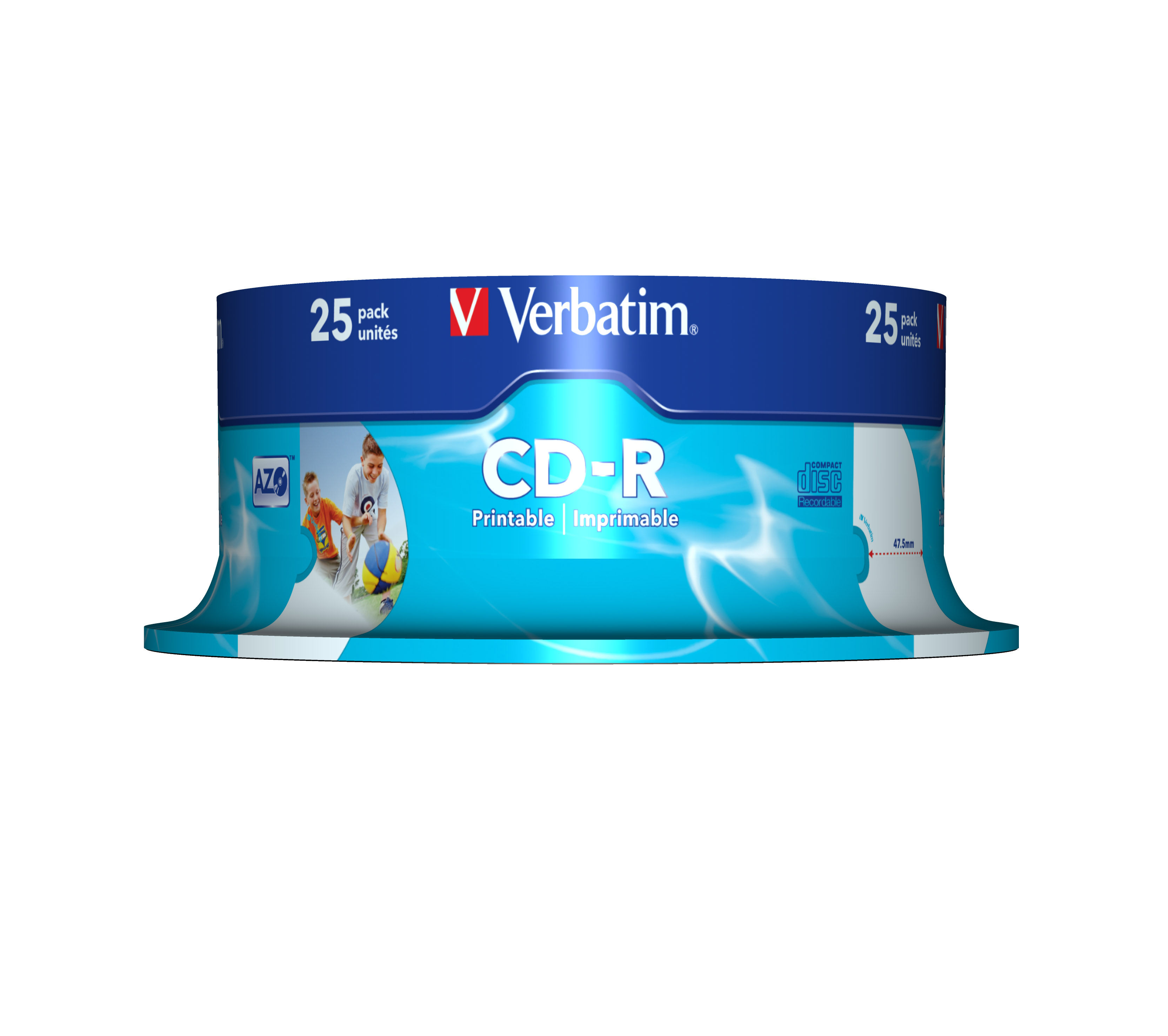 Verbatim CD-R 4.7 GB 25 pack Printable